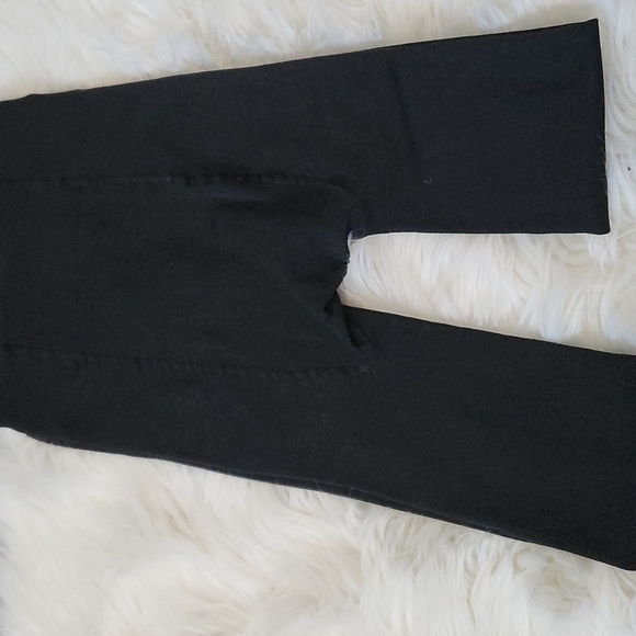 Blissful Benefits/Warner's black fleece lined footless tights-2 pair NWOT - Picture 2 of 7